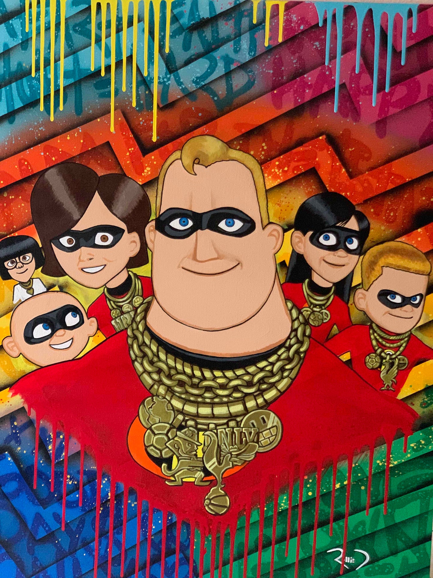 Incredibles Pop Print